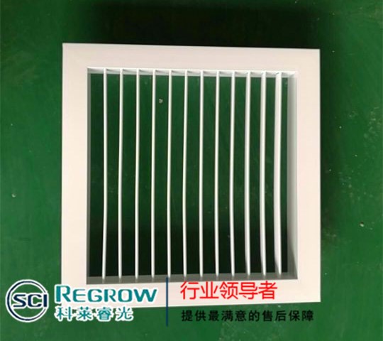 山東中南科萊科萊睿光鋁合金單層百葉風(fēng)口