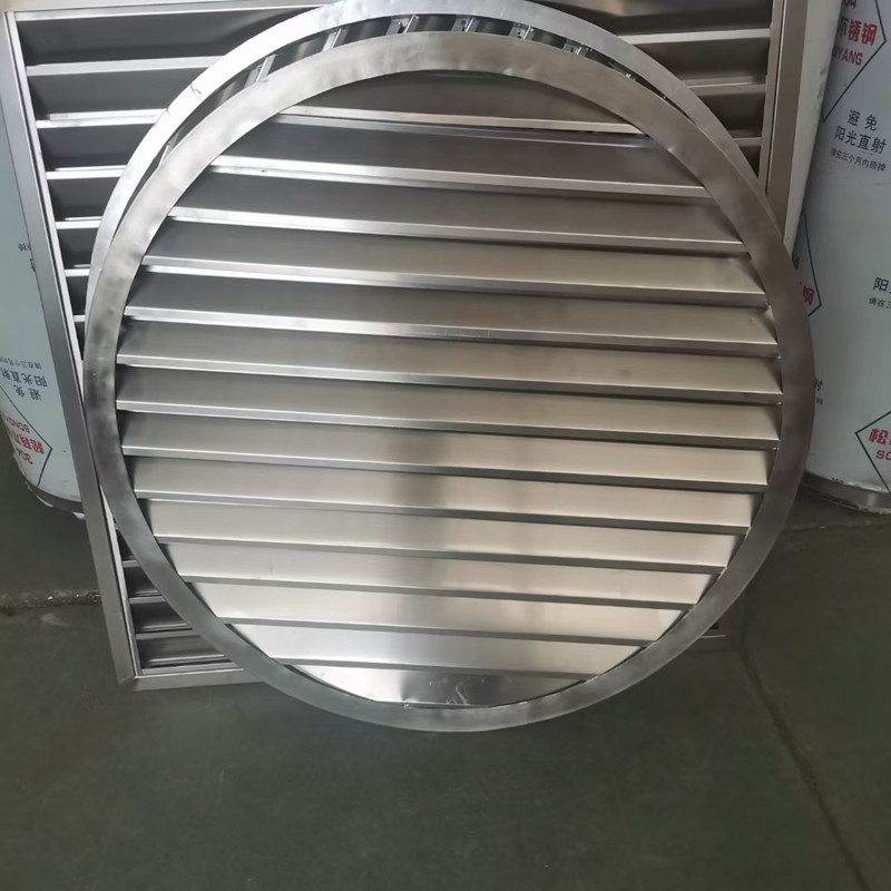 山東中南科萊空調(diào)科萊睿光不銹鋼防雨風口西安